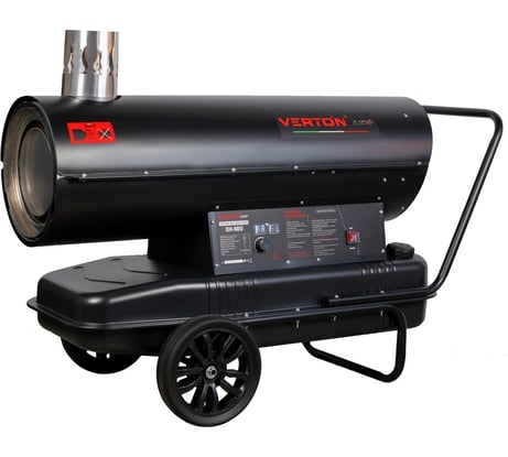 Дизельная пушка VERTON air dh-60d (60квт, 950м3/ч3. 5л/ч ,непрямой нагрев, дисплей, манометр, дизель/керосин) 01.12775.13890