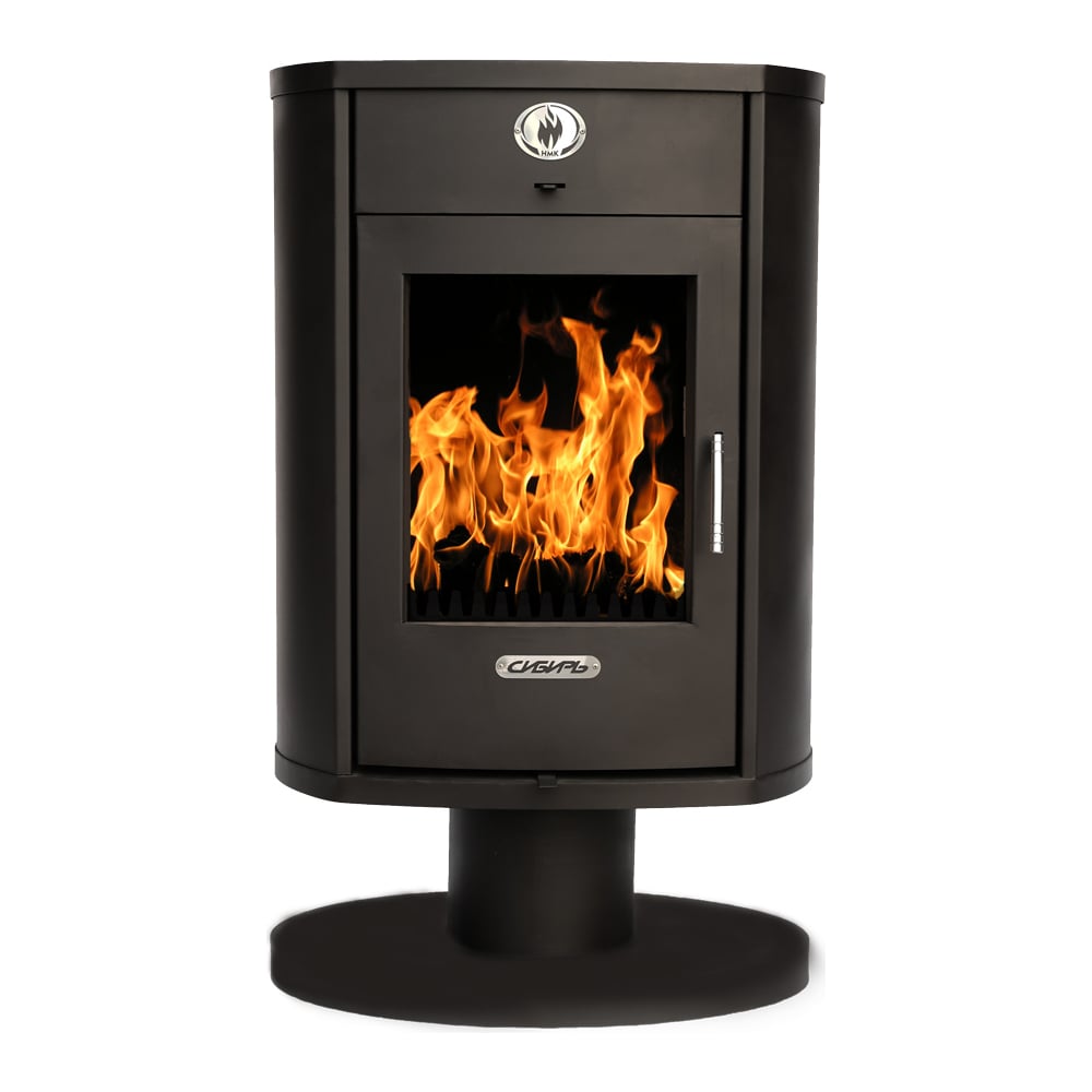 Стальная печь-камин НМК "Сибирь" 10 кВт 040102 НМК040102 - выгодная ...