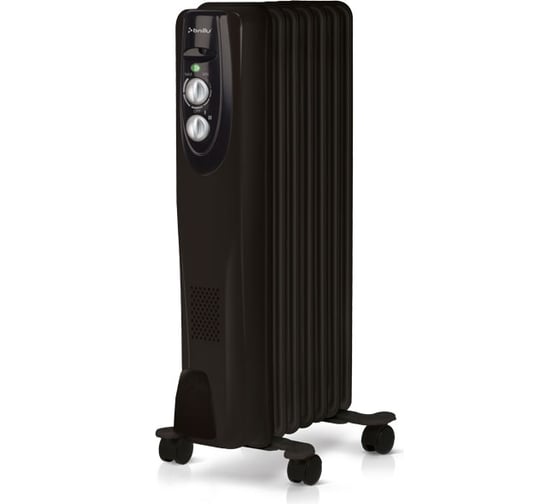 Масляный радиатор Ballu Classic black BOH/CL-09BR 2000 9 секций 1