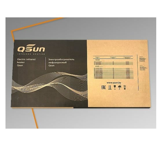 Панельный инфракрасный электрообогреватель QSUN WA 0,61