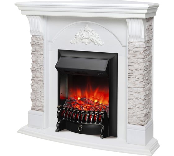 Каминокомплект RealFlame Athena corner gr std wt + Fobos BL 10016087
