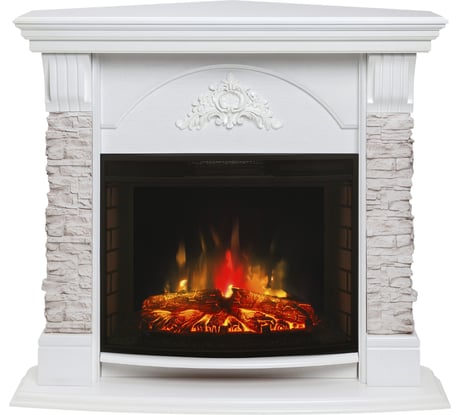 Каминокомплект RealFlame athena corner gr std/25'5/24 wt + evrica 25'5 10021317