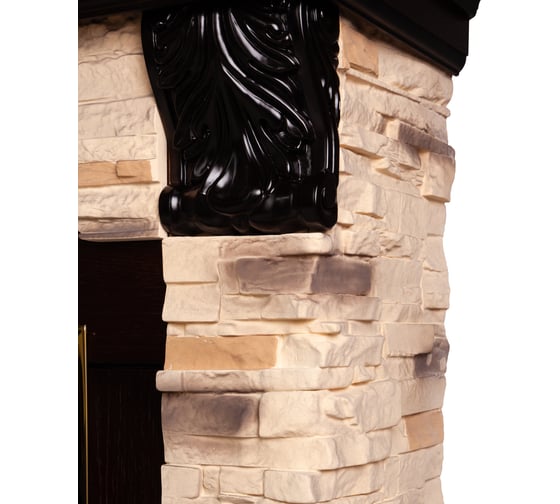 Каминокомплект RealFlame dublin corner rock std ao + fobos lux bl 10016020