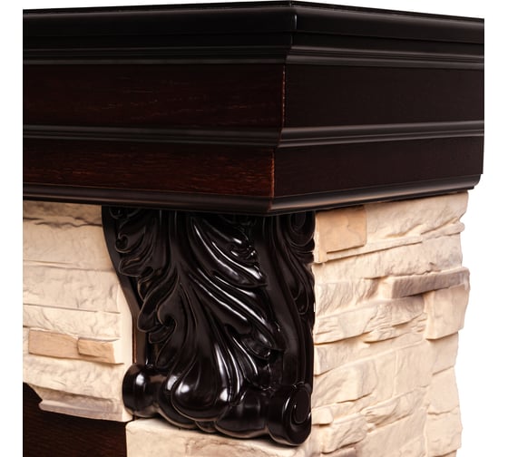 Каминокомплект RealFlame dublin corner rock std ao + fobos lux bl 10016020