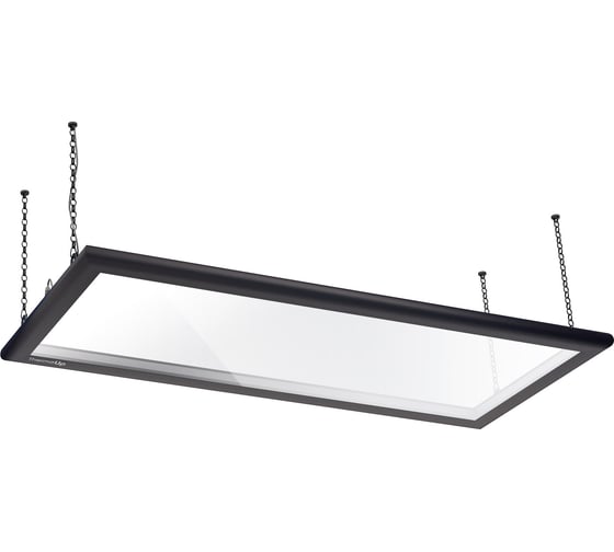 Инфракрасный потолочный обогреватель ThermoUp top s 1500, черный TUTS15b