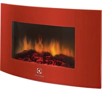 Электрокамин Electrolux EFP/W-1200URLS красный НС-1070931