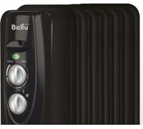 Масляный радиатор Ballu BOH/CL-07BRN, 1500 вт, 7 секций, black