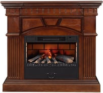 Электрический камин к/к Alex Bauman Sherwood A 24 фронтальный грецкий орех №К80 р/в AB-02--WM035К80 839082