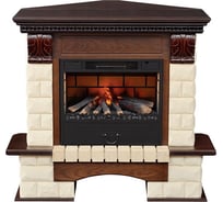 Электрический камин к/к Alex Bauman Tango Premium Style A 24 универсальный грецкий орех №К80 р/в AB-02-24 261882