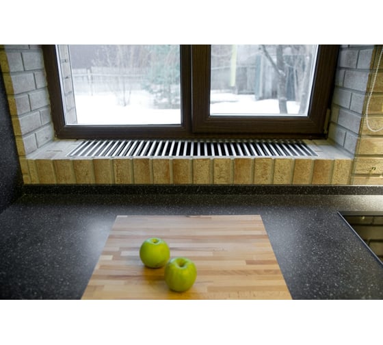 Конвектор КЗТО Бриз 260x80x2500 БР260802500U8АЛ12