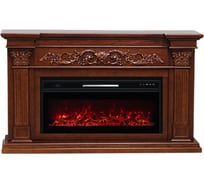 Каминокомплект ELEKAM estet с очагом pulsar 38 каштан 100038