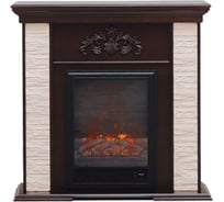 Каминокомплект ELEKAM marseille с очагом pulsar 23g каштан сл.бел 100003