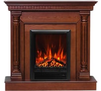 Каминокомплект ELEKAM sicilia с очагом pulsar 23g каштан 100014