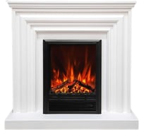 Каминокомплект ELEKAM vakanda с очагом pulsar 23g белый 100030