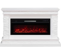 Каминокомплект ELEKAM venice с очагом pulsar 38 белый 100065