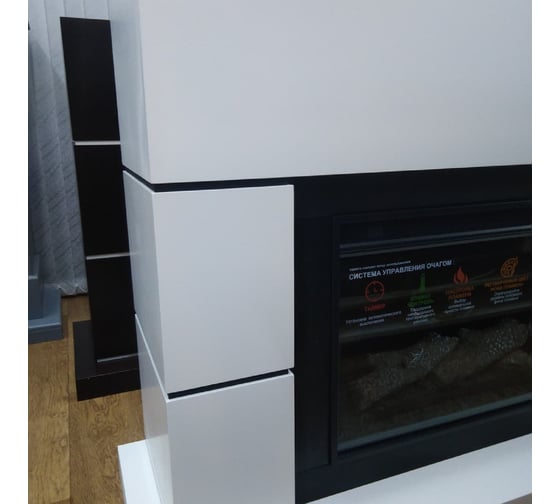 Каминокомплект InterFlame Nord ЕС с Freespace50 белый