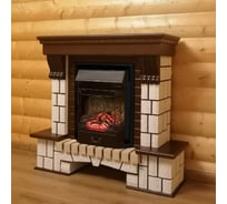 Каминокомплект InterFlame Экстер ЕС с Majestic BL темный дуб