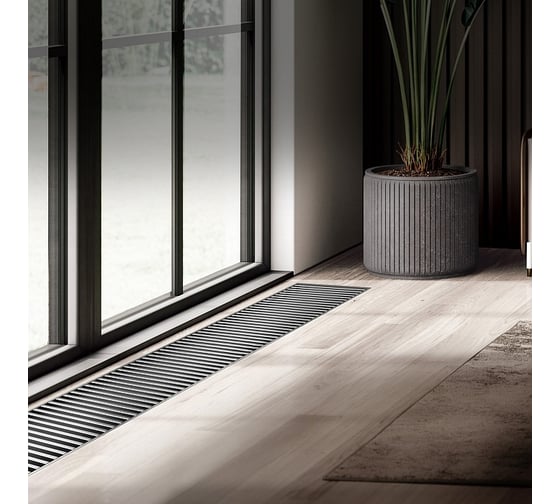 Внутрипольный конвектор ROYAL THERMO ATRIUM-75/250/1400-DG-U-NA НС-1477737