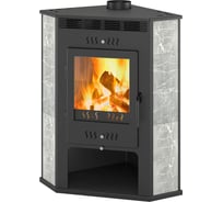 Печь-камин Везувий aston 11квт (180 м3), угловой, ø 150мм талькохлорит О-1209473