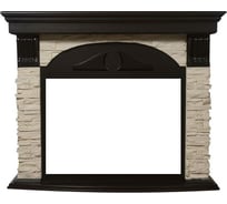 Портал Firelight Torre 30S камень слоновая кость, шпон венге