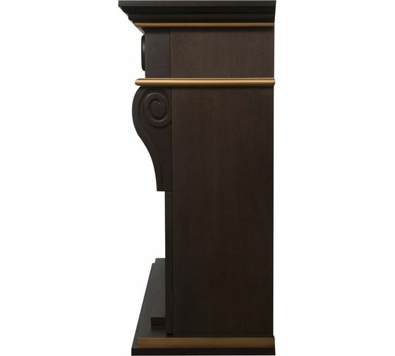 Портал Firelight Vittoriano 30 Темный дуб с золотой патиной
