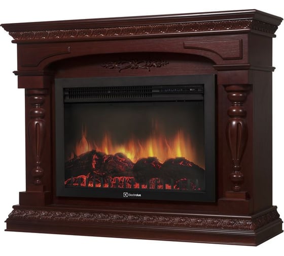 Портал Firelight Perfetto R 30 шпон красное дерево