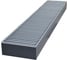Конвектор КЗТО Бриз В 220V 260х120x1200 Конц прав 10 Al 18 втулки черные БВ260120125КП 1