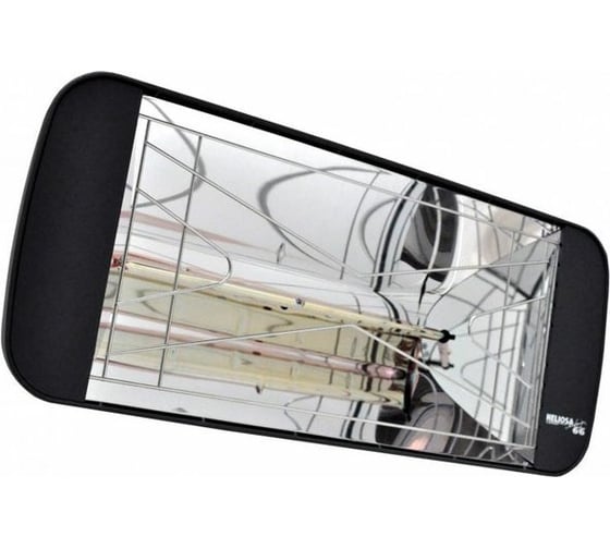 Инфракрасный уличный обогреватель HELIOSA HI DESIGN IPX5 2000Вт черный 66FMOB
