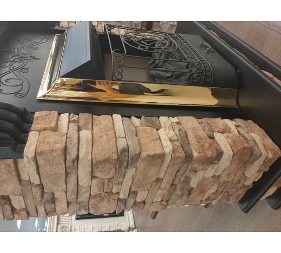 Каминокомплект InterFlame Брайт ЕС с Magestic BL Темный Дуб