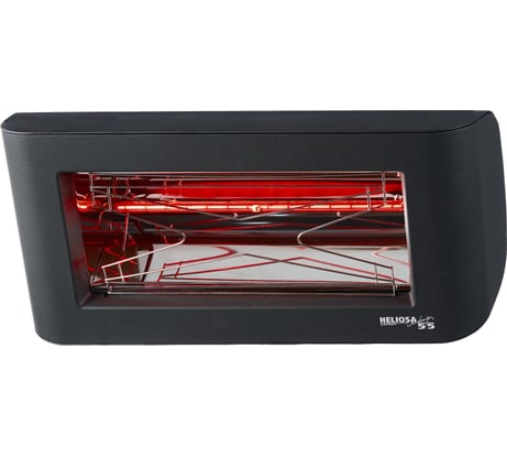 Инфракрасный обогреватель HELIOSA HI DESIGN 2000Вт черный 55FMOB