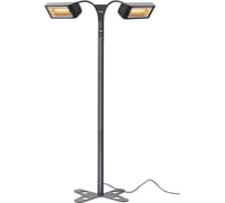 Инфракрасный обогреватель HELIOSA HI DESIGN стойка "плечи-держатели", цвет черный 993 IPX5/3000W