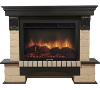 Портал Firelight Forte 25S камень бежевый, шпон венге