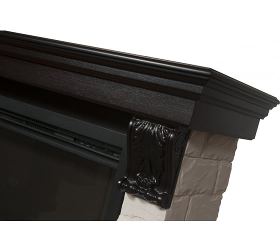 Портал Firelight Forte 30S камень белый, шпон венге