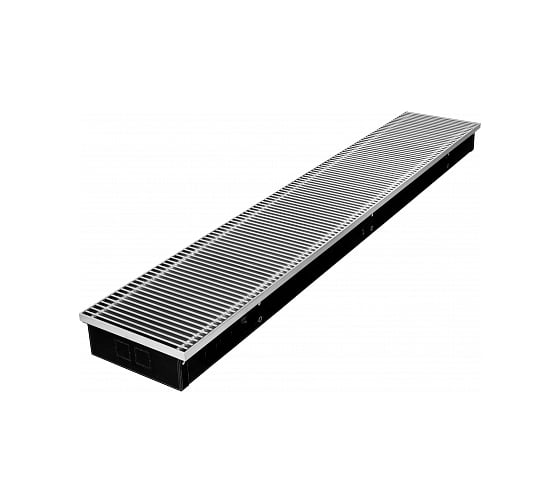 Внутрипольный конвектор Gekon Eco с решеткой RNA H08 L120 T30 без клапана GETL0.00812030/RNA/NV 1