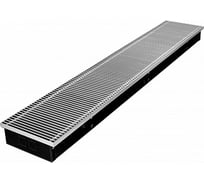 Внутрипольный конвектор Gekon Eco с решеткой RNA H08 L160 T18 без клапана GETL0.00816018/RNA/NV