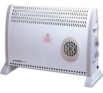 Конвекторный тепловентилятор FIRST 1000Вт / 2000Вт, встр.вентилятор, холод.воздух, 25м2, FA-5570-1 White