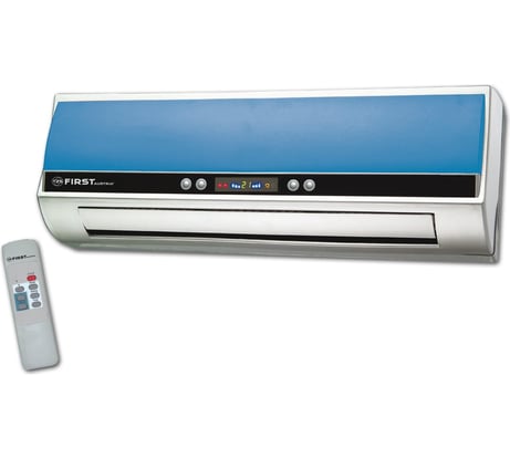 Настенный тепловентилятор FIRST 1000Вт / 2000Вт, керамич., холод.воздух, LCD-диспл., ДУ, FA-5571-8-BU