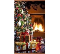 Инфракрасный настенный обогреватель Домашний Очаг 500Вт для дома, для дачи, елка