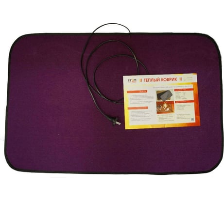 Греющий коврик STEM Energy КТ3 фиолетовый 86х56 КОВ052