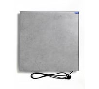 Керамический настенный энергосберегающий обогреватель Normand 400 М с механическим терморегулятором серый 012-626