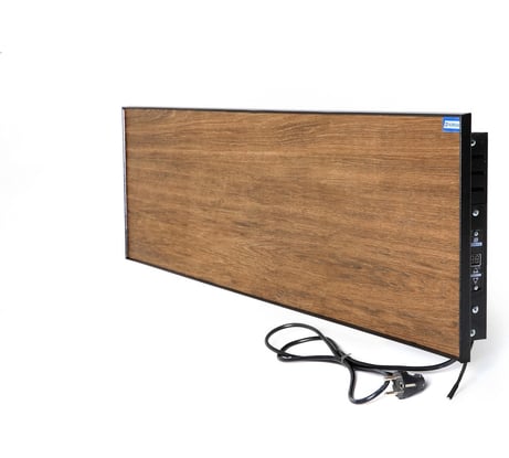 Настенный энергосберегающий обогреватель Normand 650 Э У керамический, с электронным терморегулятором, натуральное дерево 348-181