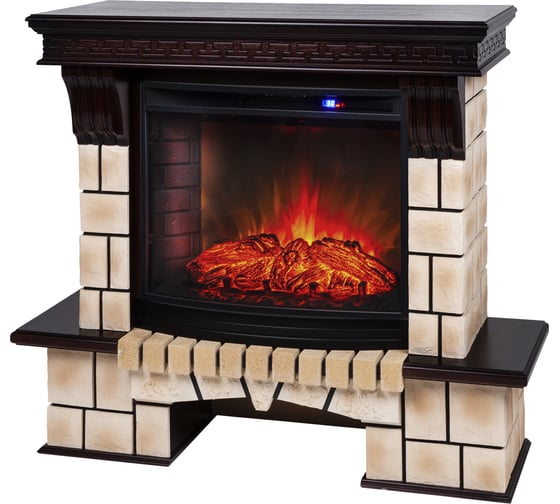 Электрический камин RealFlame California Brick 25/25,5+Evrika 25,5 LED 10014353