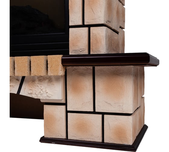 Электрический камин RealFlame California Brick 25/25,5+Evrika 25,5 LED 10014353