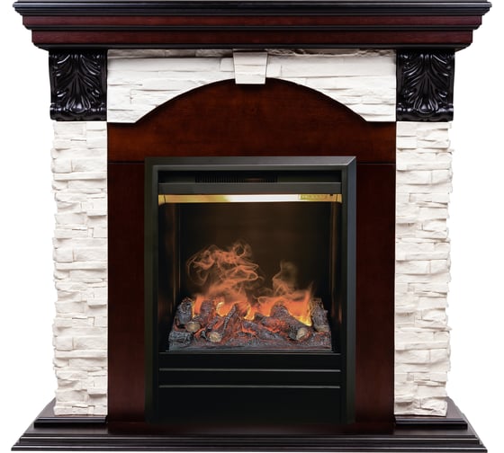 Электрический камин RealFlame Dubnius 3D+3D Olympic 10014489