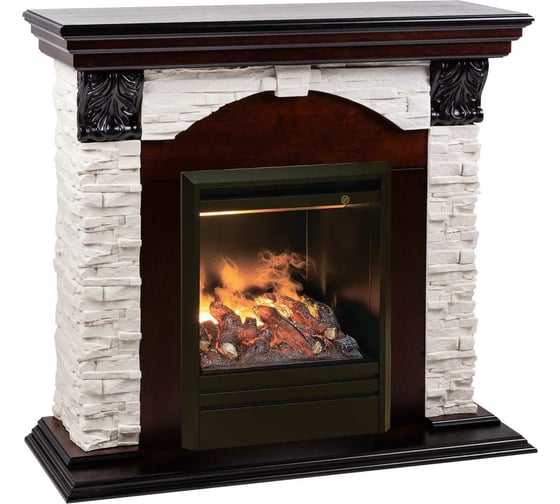 Электрический камин RealFlame Dubnius 3D+3D Olympic 10014489
