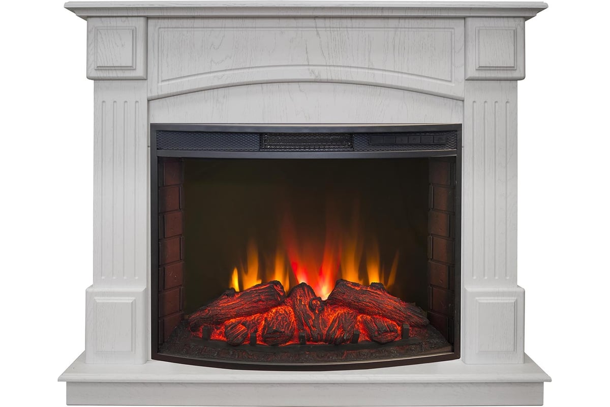 Электрический камин RealFlame Evelina 25,5 WT+Evrika 25,5 LED 10014968 ...