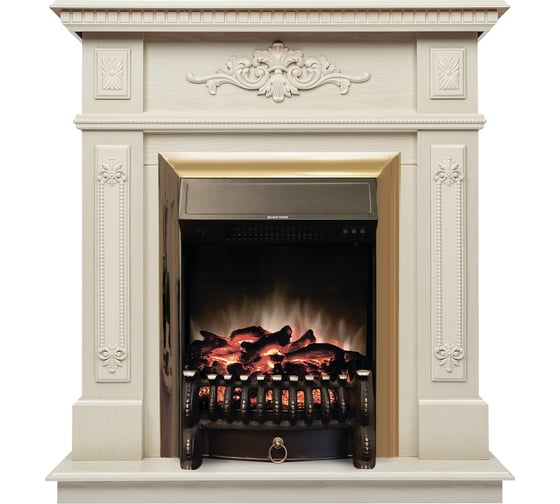 Электрический камин RealFlame Lilviana WT+Fobos BR 10014400