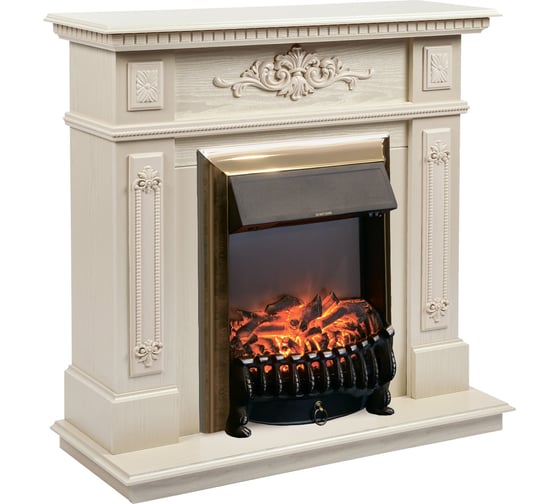 Электрический камин RealFlame Lilviana WT+Fobos BR 10014400
