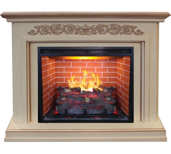 Электрический камин RealFlame Marcela 3D+3D Leeds 26SD 10013134