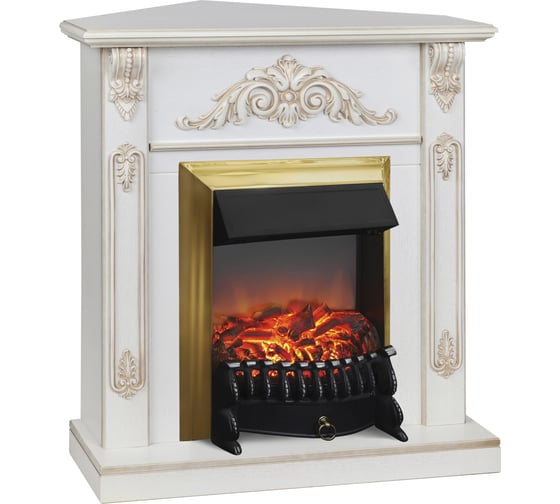 Электрический камин RealFlame Marya Corner WTG+Fobos BR 10015356